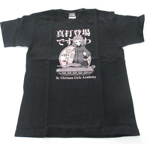 ガールズ&パンツァー 劇場版 聖グロリアーナ女学院 Tシャツ ローズ 