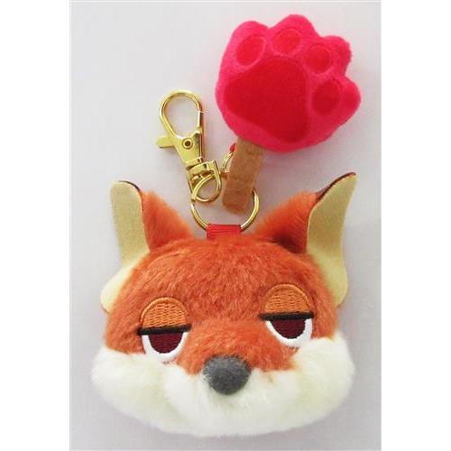 ズートピア ぬいぐるみキーチェーン ニック・ワイルド ディズニー