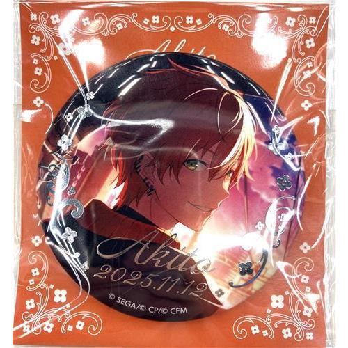 プロセカ はぴこれ バースデー 東雲彰人 缶バッジ 箔押し G 未開封はっぴーこれくしょんくじ プロセカ バースデーギフトシリーズ