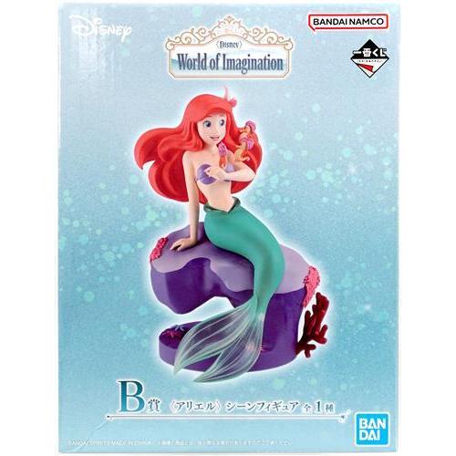 一番くじ Disney B賞 アリエル シーンフィギュア 未開封一番くじ <Disney> World of Imagination B賞 <アリエル> シーン
