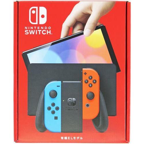 新品未開封品 Switch (有機ELモデル) ネオンブルー・ネオンレッド Nintendo Switch (有機ELモデル) ネオンブルー・ネオンレッド