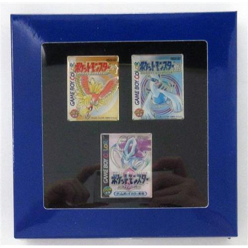 ポケットモンスター パッケージピンズ 金・銀・クリスタルバージョン