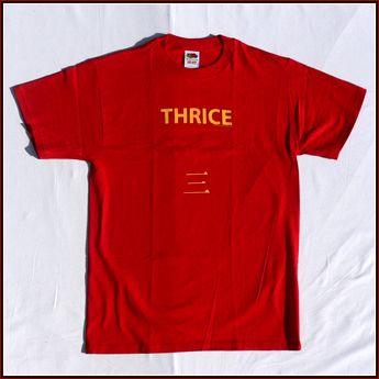 THRICE - PAPER TIGERS / スライス オフィシャル バンドTシャツ ロック
