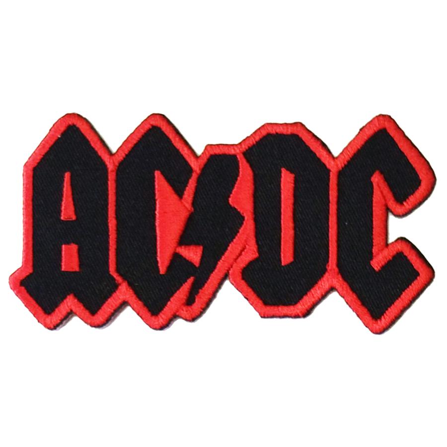 AC/DC Black Logo – Canotta Uomo In Cotone, Vestibilità Regular, Nero, Taglie S-XXL