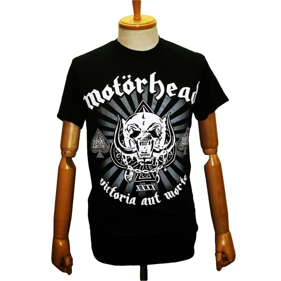 MOTORHEAD - 40TH ANNIVERSARY LOGO / モーターヘッド　オフィシャル　バンドTシャツ　ロックTシャツ｜lastbandit