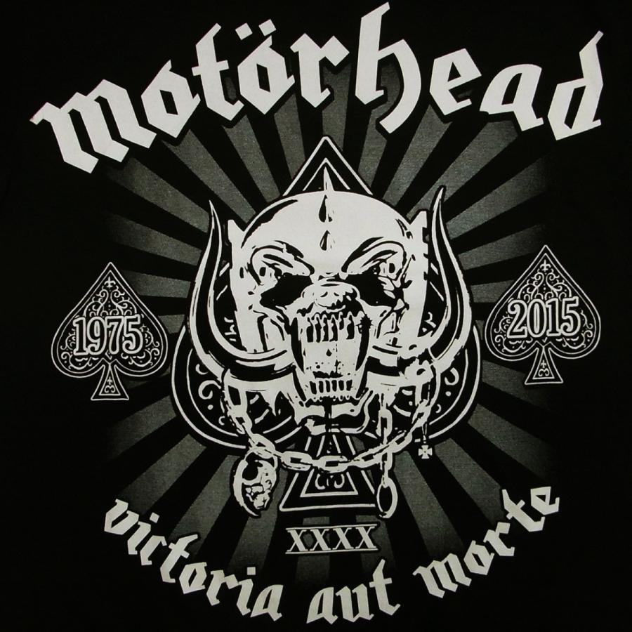 MOTORHEAD - 40TH ANNIVERSARY LOGO / モーターヘッド　オフィシャル　バンドTシャツ　ロックTシャツ｜lastbandit｜04