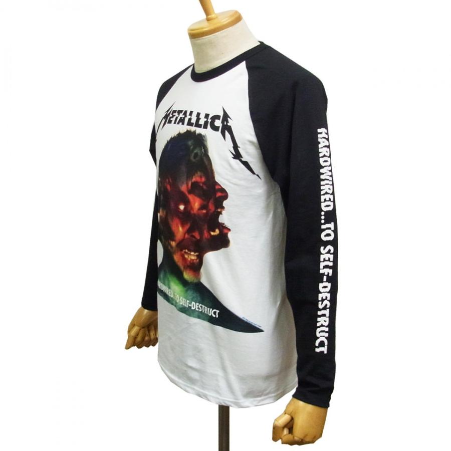 METALLICA - HARDWIRED ALBUM BASEBALL SHIRT / メタリカ オフィシャル 