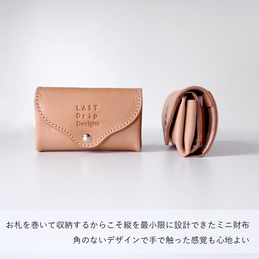 LAST Drip Designs 本革 ロールウォレット シングル 三つ折り LAST Drip Designs 本革 ロールウォレット シングル 三つ折り