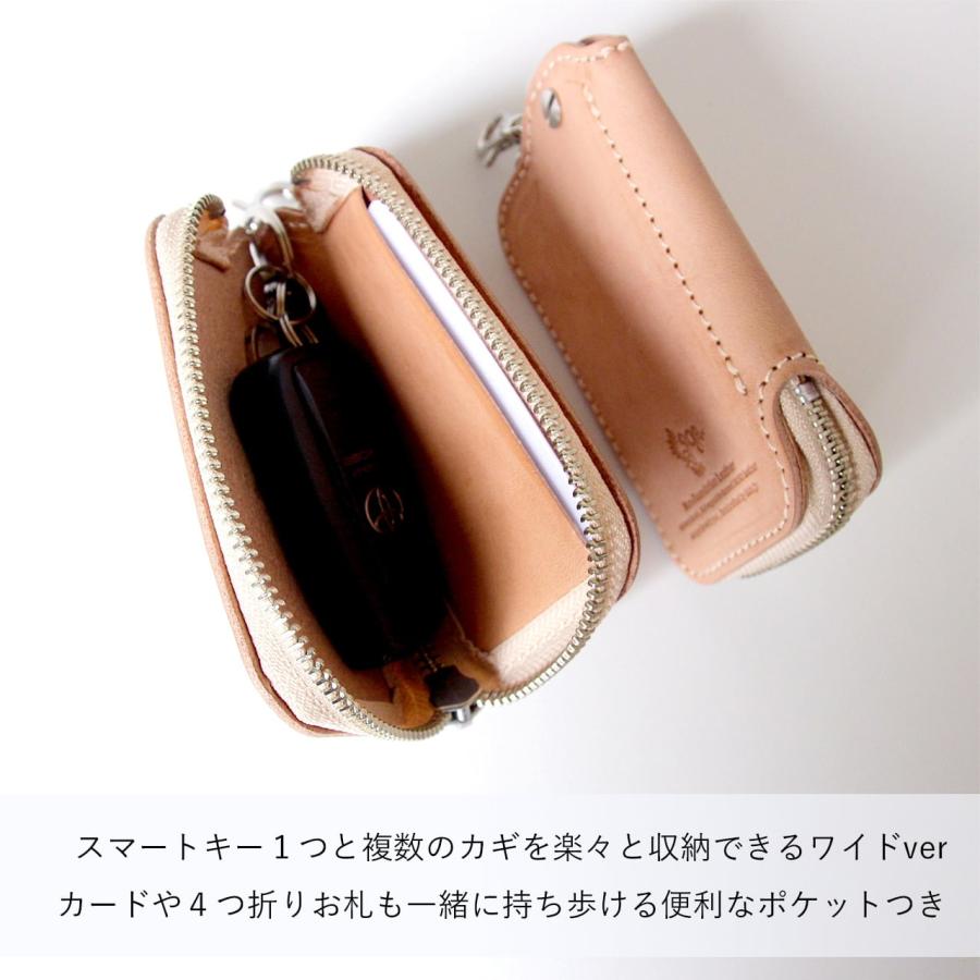 LAST Drip Designs 本革 J字ZIPキーケース ワイド カード 免許証 LAST Drip Designs 本革 J字ZIPキーケース ワイド カード 免許証