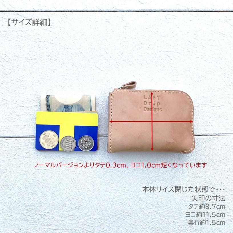 LAST Drip Designs 本革 L字ファスナー 財布 コンパクト L字財布 LAST Drip Designs 本革 L字ファスナー 財布 コンパクト L字財布