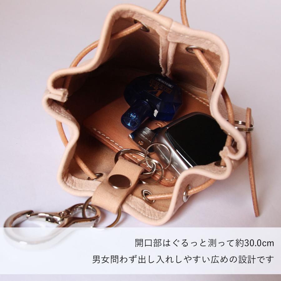 LAST Drip Designs（ラストドリップデザインズ） 本革 腰巾着 Sサイズ