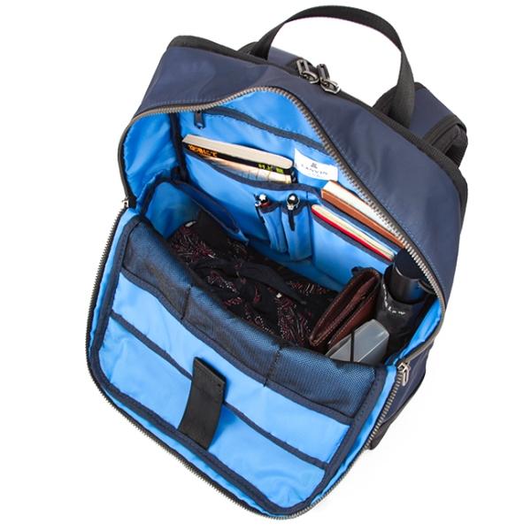 LANVIN en Bleu ランバンオンブルー ビジネスリュック バックパック 撥 