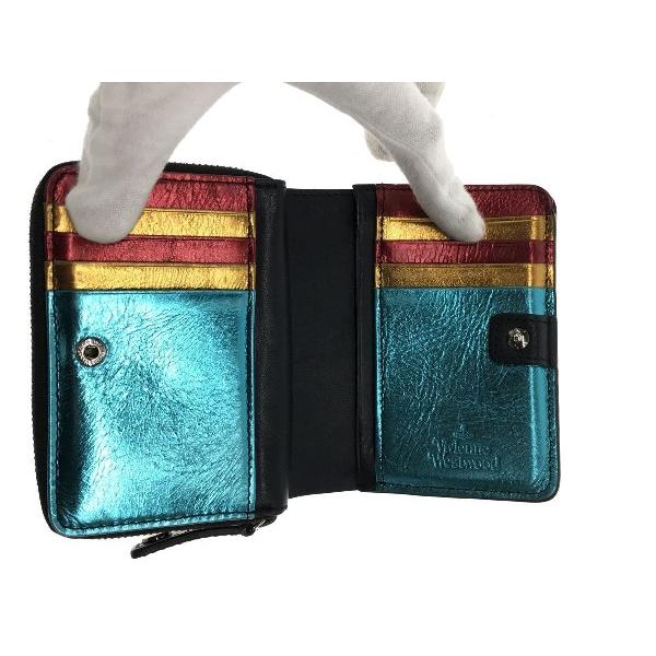 Vivienne Westwood ヴィヴィアンウエストウッド 牛革 2つ折り Vivienne Westwood ヴィヴィアンウエストウッド 牛革 2つ折り