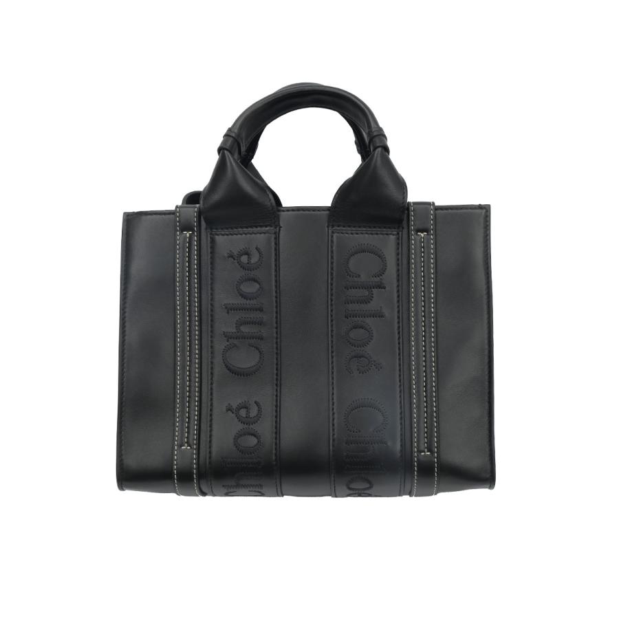 Chloe CHLOE クロエ トート WOODY ウッディ CHC23US397I60 001
