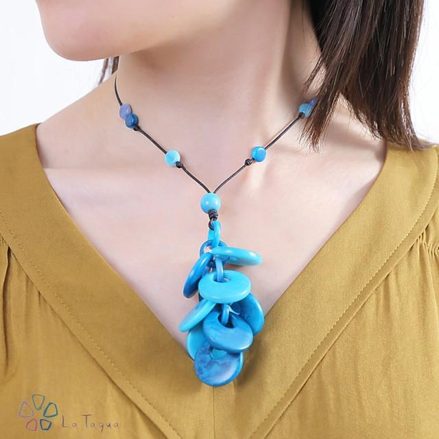 LT-1048AQ タグア ネックレス アクア Tagua Necklet AQUA | 