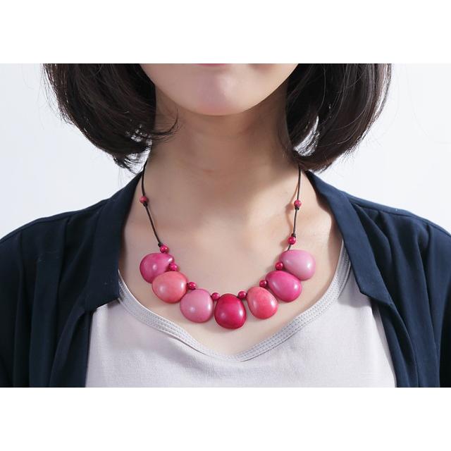 LT-1056 タグア ネックレス 雫 Tagua Necklet Drops : ラ・タグア ベー 