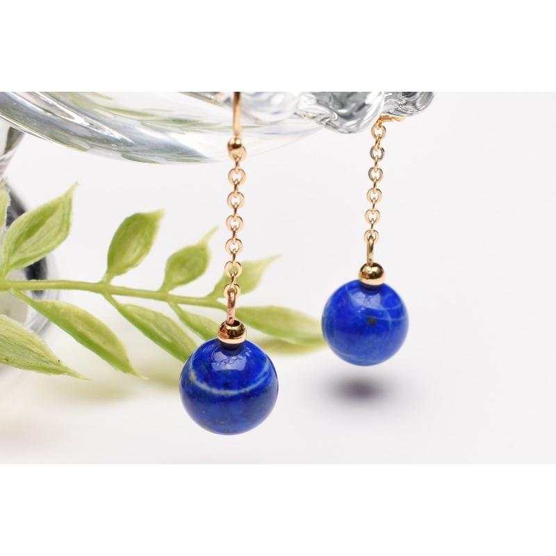 ラピスラズリ　フックピアス 6277314101_6.jpg