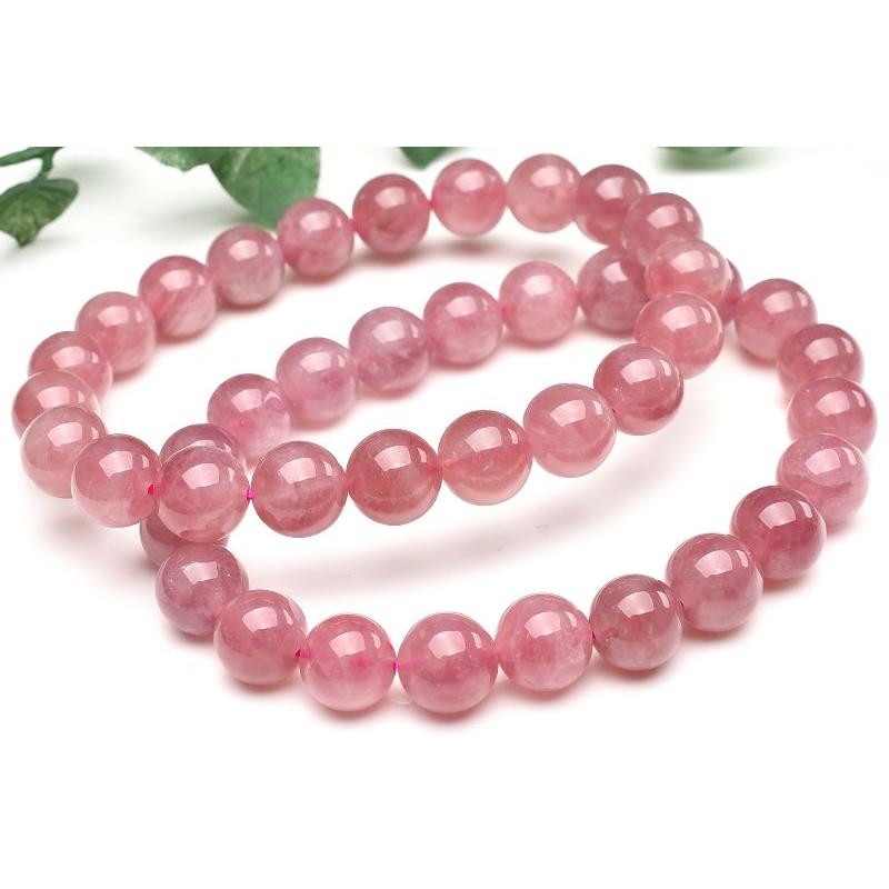 マダガスカル産◇ディープカラー！ ローズクォーツ 11.5mm