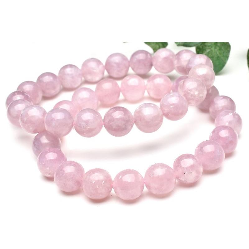 レア◇結晶入り ピンクマイカ(レピドライトシリカ) 10.5mm