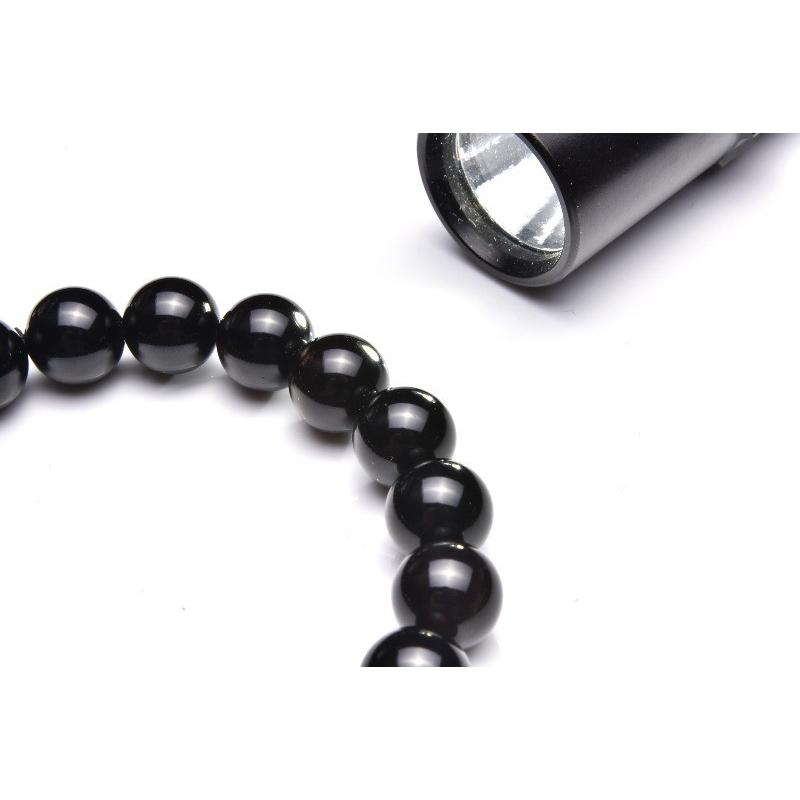 モリオン 黒水晶 10mm ブレスレット_B411-10 : ラトリエ - 通販