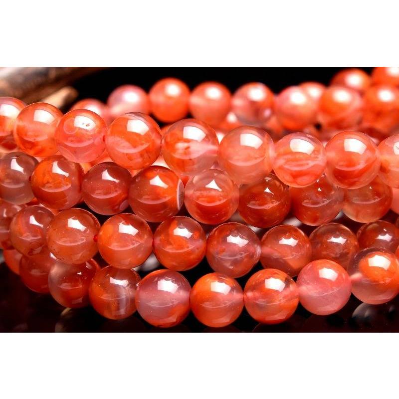 アイス 南紅瑪瑙(ナンホーン瑪瑙) 6.5mm 4連タイプ ブレスレット