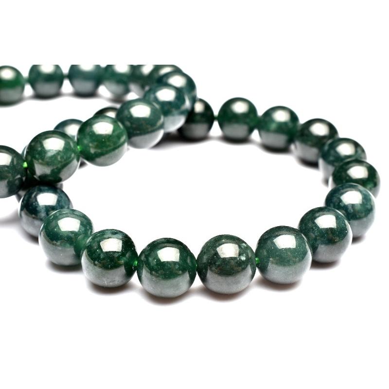 新作 天然 天眼瑪瑙  グアテマラ産翡翠 天然鑑別済】希少グアテマラ産 マンサーノ本翡翠10mm