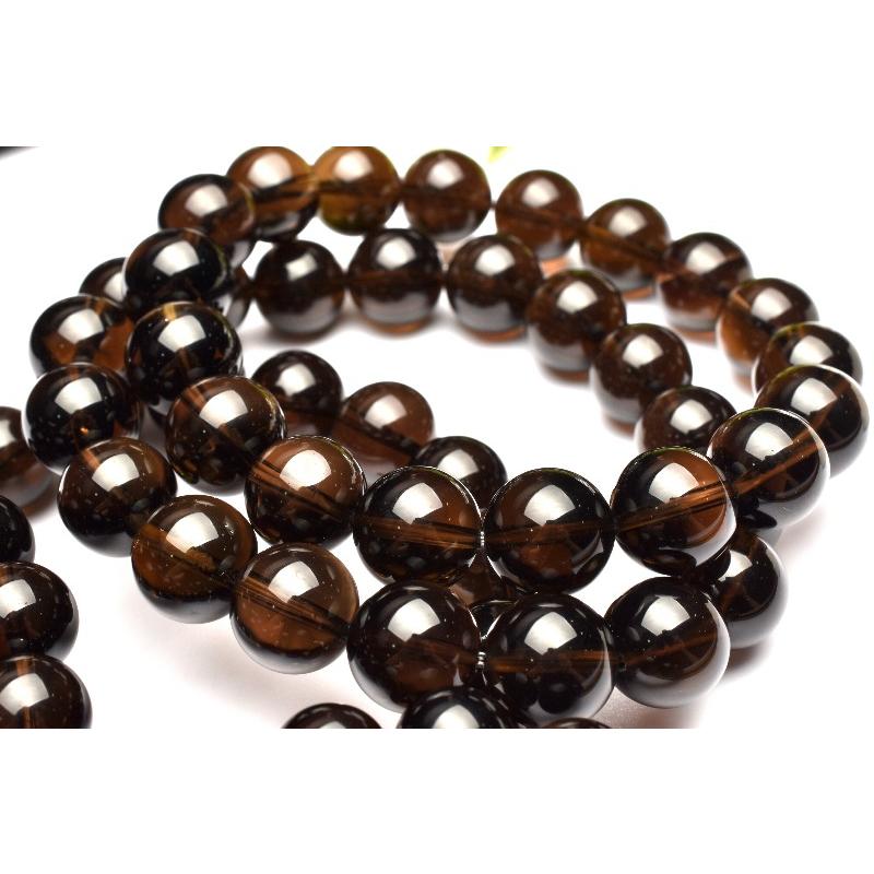 希少◇魔晶宙斯 ゼウスクォーツ(スモーキーシトリン) 9mm ブレスレット