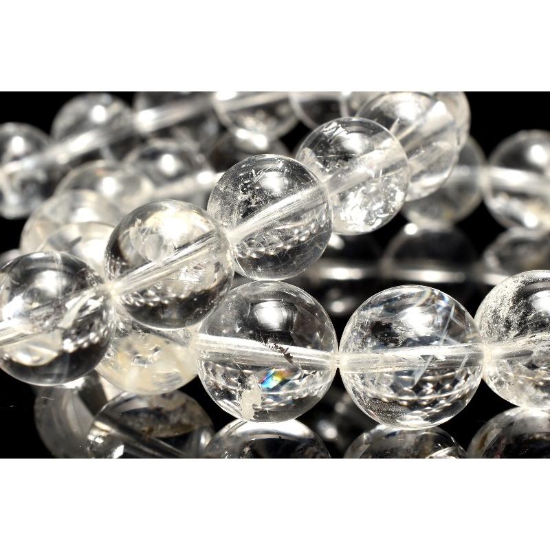 期間限定SALE】ザンビア産◇透明虹入り アイリスクォーツ 13-13.5mm