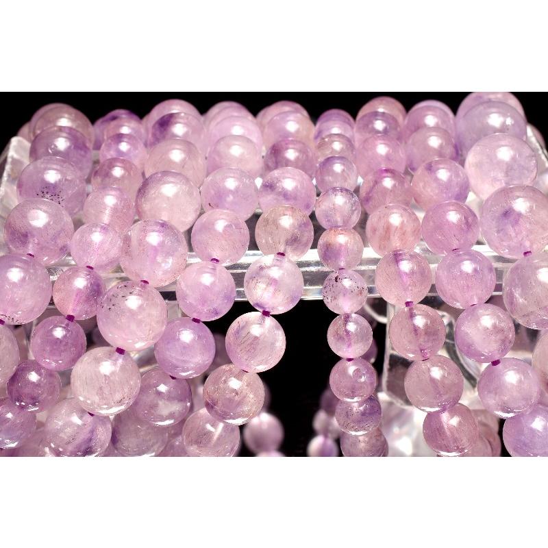 上質 ピンクスーパーセブンアメジスト 11mm ブレスレット 1個