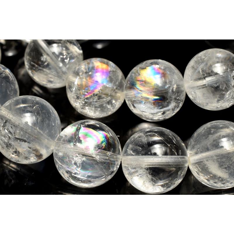 虹入り◇マダガスカル産 ブルーエンジェルラダークォーツ 7.5mm