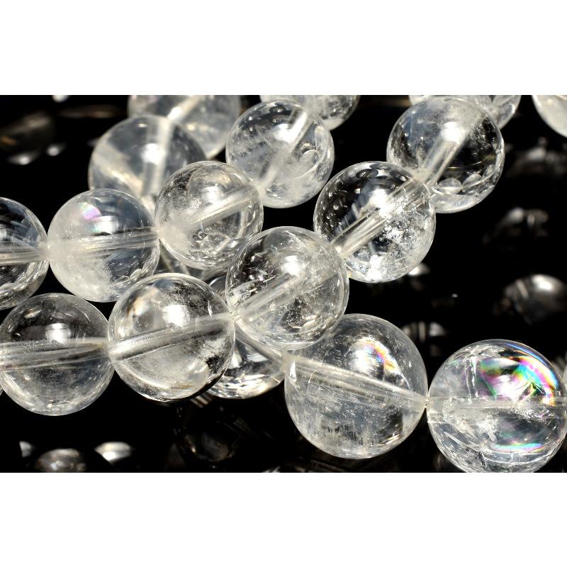 虹入り◇マダガスカル産 ブルーエンジェルラダークォーツ 7.5mm