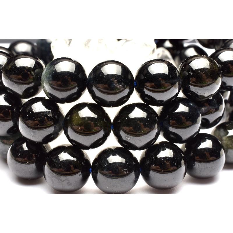 南アフリカ産 ブラックアクアマリン(ブラックベリル） 6.5mm