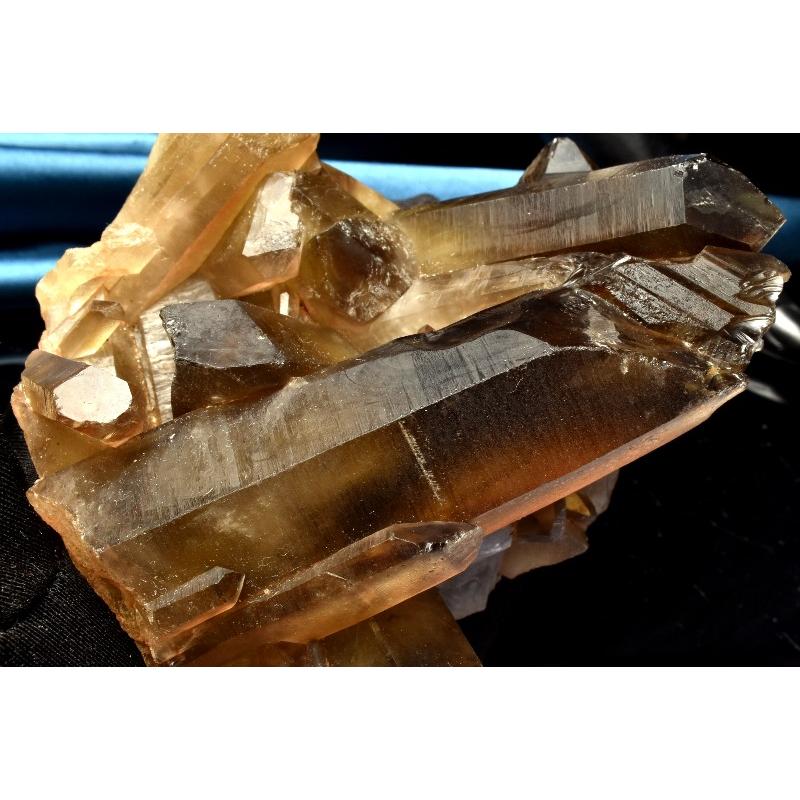 1点物】浄化や魔除けに モリオン黒水晶 115x93x71mm クラスター 原石