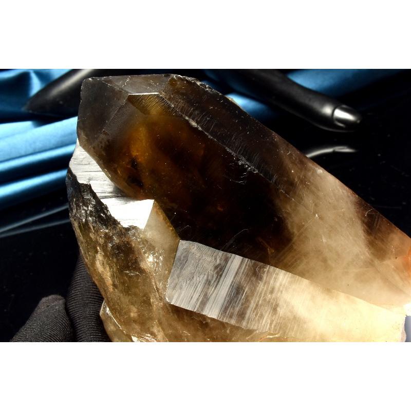 1点物】浄化や魔除けに モリオン黒水晶 100x114x83mm クラスター 原石