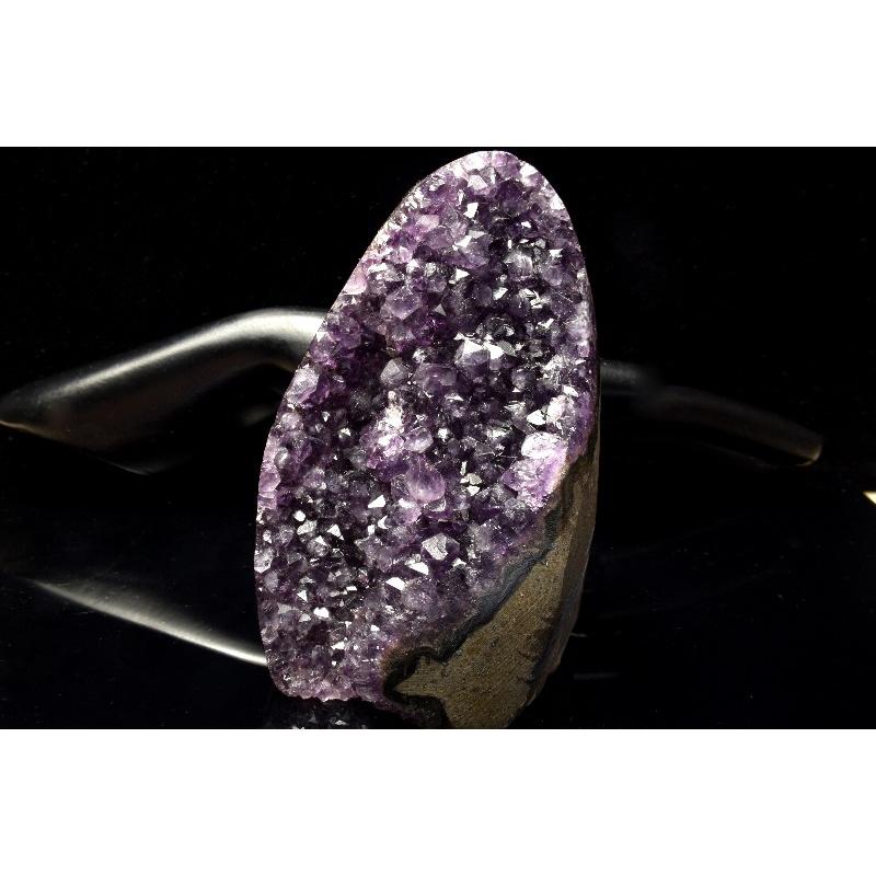 1点物】希少◇ウルグアイ産 アメジストドーム 77x79x116mm 原石