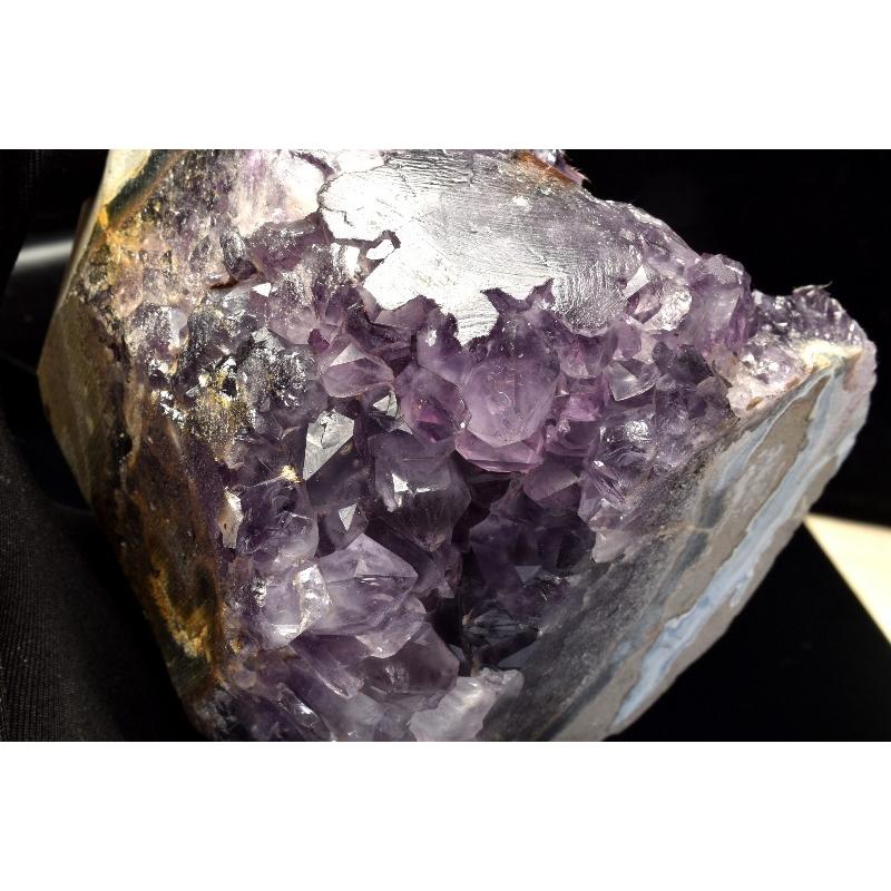 1点物】希少◇ウルグアイ産 アメジストドーム 104x102x101mm 原石