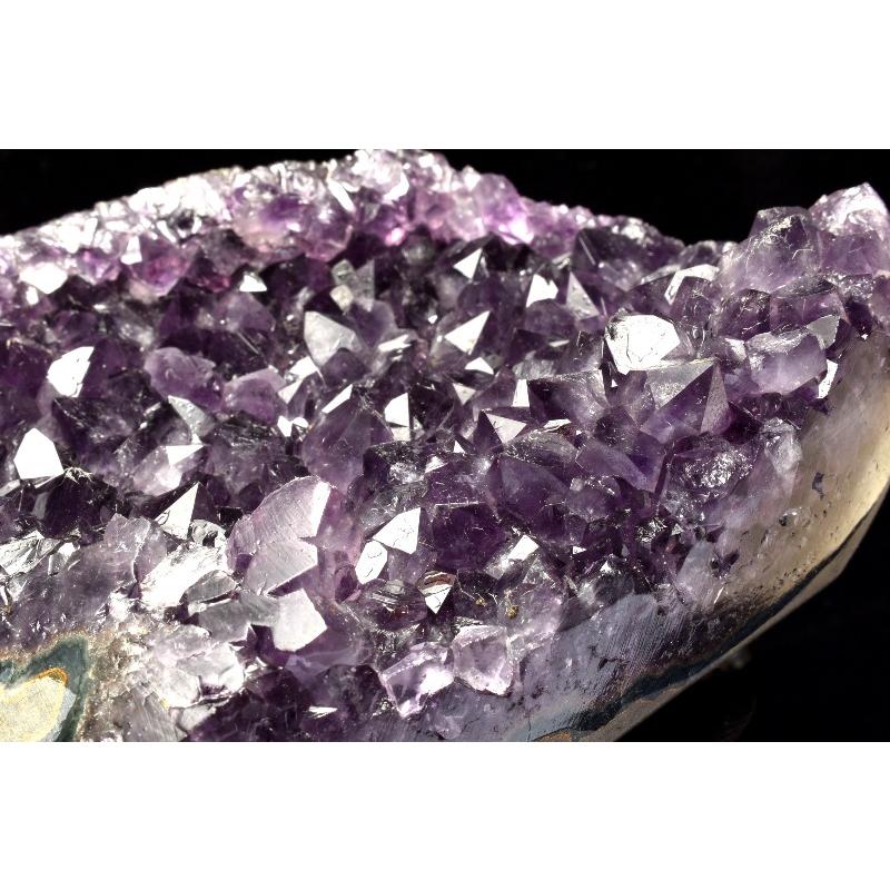 1点物】希少◇ウルグアイ産 アメジストドーム 95x95x109mm 原石