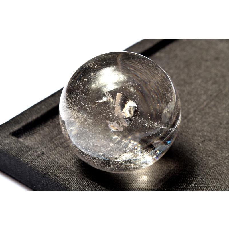 1点物】虹入り！コロンビア産 レムリアンシードクリスタル 30mm 丸玉 