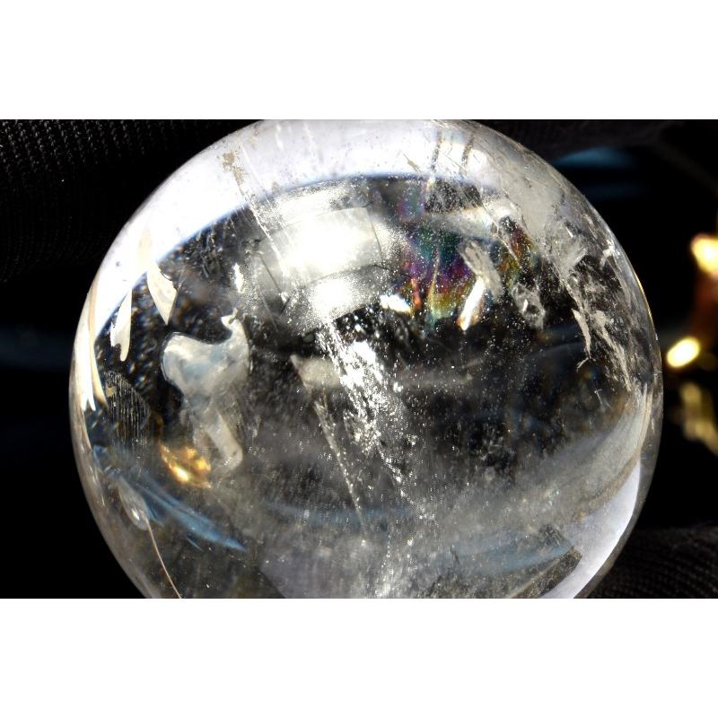 1点物】虹入り！コロンビア産 レムリアンシードクリスタル 38mm 丸玉
