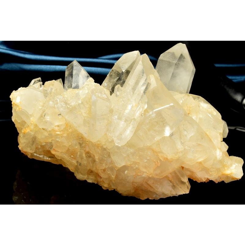 1点物】自然の結晶美 本水晶クリスタル 122x58x63mm クラスター 原石