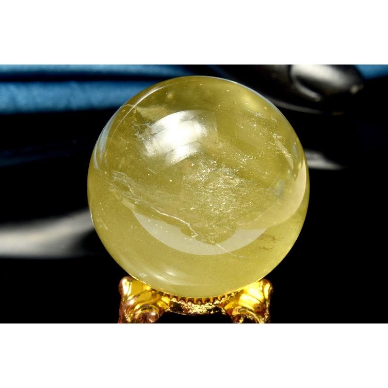 1点物】希少◇宇宙からの贈り物 リビアングラス 32.5mm 丸玉(台座付き