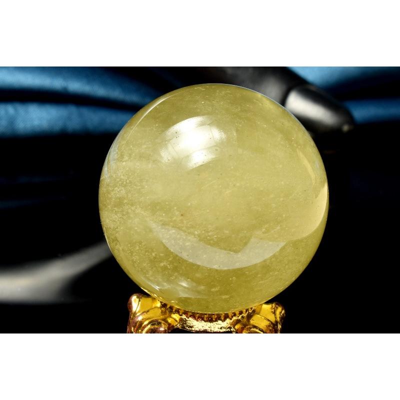 リビアングラススフィア 1点物】希少◇宇宙からの贈り物 リビアングラス 33mm 丸玉(台座付き