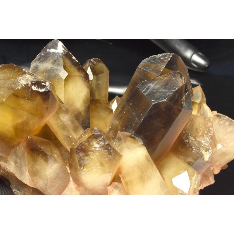 シトリン　モリオン　原石　まとめ売り　セット売り　セール 1点物】浄化や魔除けに モリオン黒水晶(スモーキーシトリン