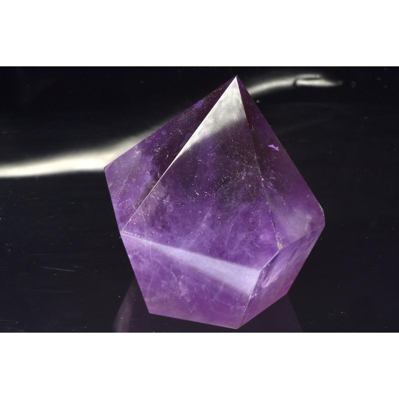 1点物】高発色 アメジスト 46x45x38mm ポイント 原石 _CG7702【宅急便