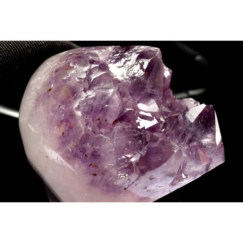 1点物】淡紫の結晶 アメジストドーム 50x41x46mm 原石 _CG7884