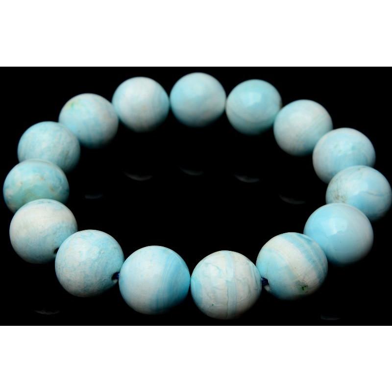 Off Sale中 １点物 菱亜鉛鉱 ブルースミソナイト 14mm ブレスレット G2876 G2876 ラトリエ 通販 Yahoo ショッピング