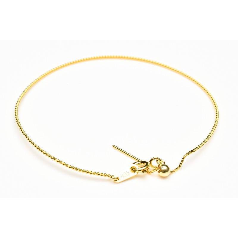 シルバー ゴールド ワイヤーブレスレット ワイヤーブレスレット 男性 ゴールド gold ブレスレット シルバー