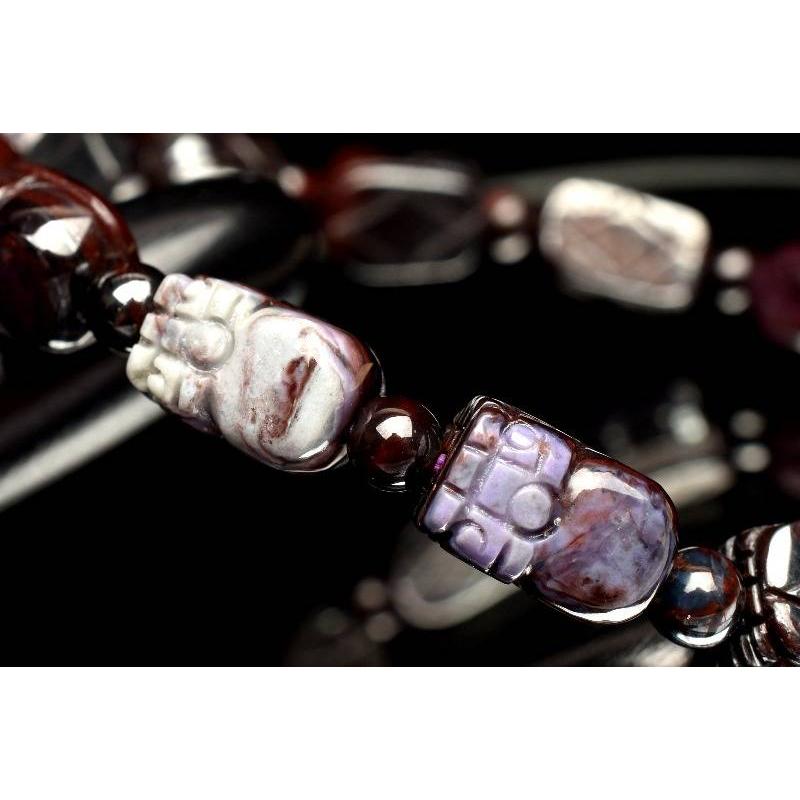 高品質 スギライト貔貅ブレスレット