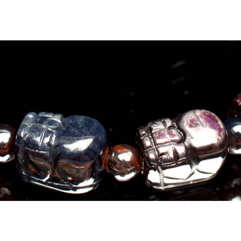 高品質 スギライト貔貅ブレスレット