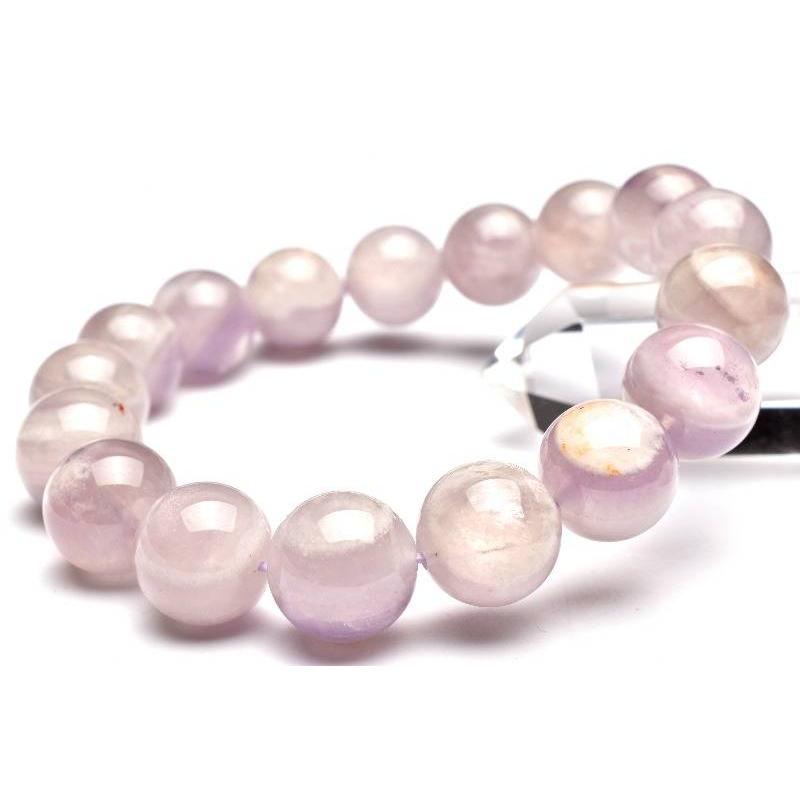 1点物】希少◇天眼模様 ラベンダーアメジスト 12.5mm ブレスレット